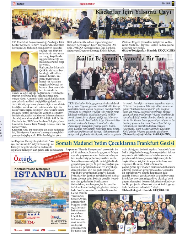 Toplum Gazetesi 2016-Ocak Sayımız