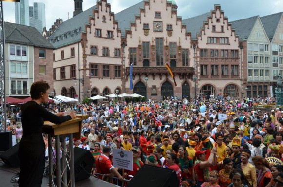 Frankfurt - 10. Parade der Kulturen - Kültürler Şöleni 25 Haziran 2016