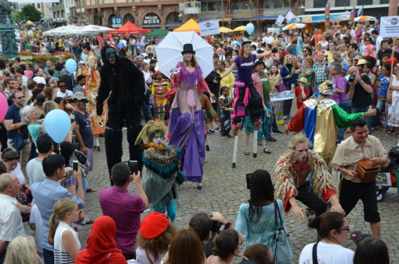 Frankfurt - 10. Parade der Kulturen - Kültürler Şöleni 25 Haziran 2016