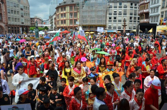 Frankfurt - 10. Parade der Kulturen - Kültürler Şöleni 25 Haziran 2016