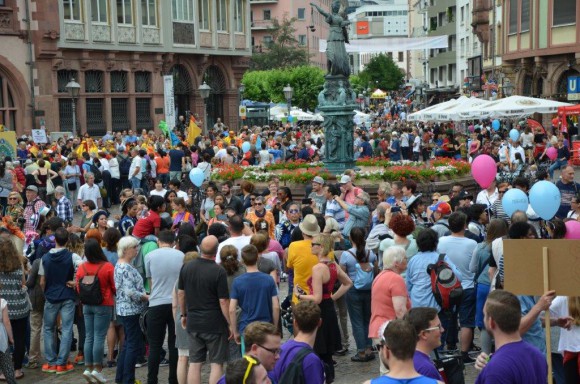 Frankfurt - 10. Parade der Kulturen - Kültürler Şöleni 25 Haziran 2016