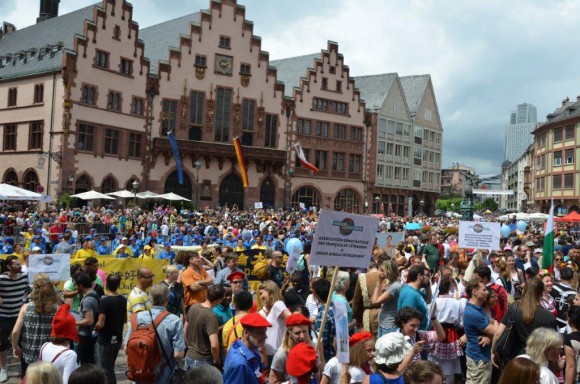 Frankfurt - 10. Parade der Kulturen - Kültürler Şöleni 25 Haziran 2016