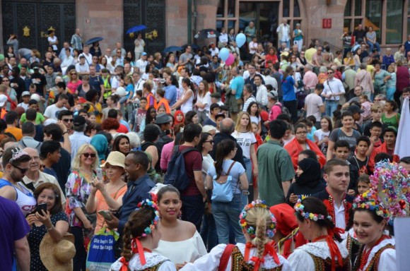 Frankfurt - 10. Parade der Kulturen - Kültürler Şöleni 25 Haziran 2016