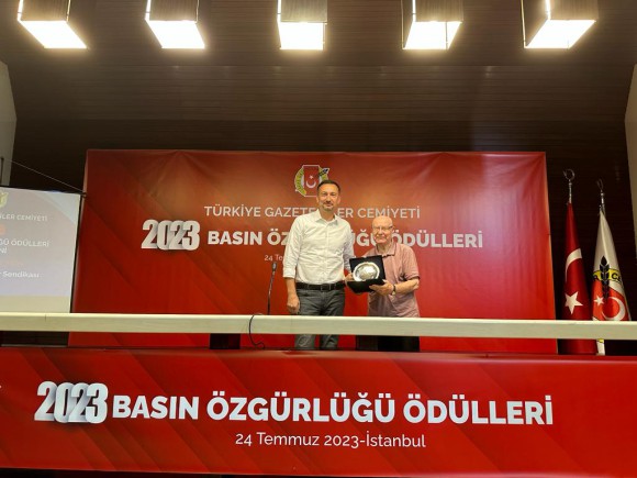 TÜRKİYE'DE 2023 BASIN ÖZGÜRLÜĞÜ ÖDÜLLERİ SAHİPLERİNİ BULDU