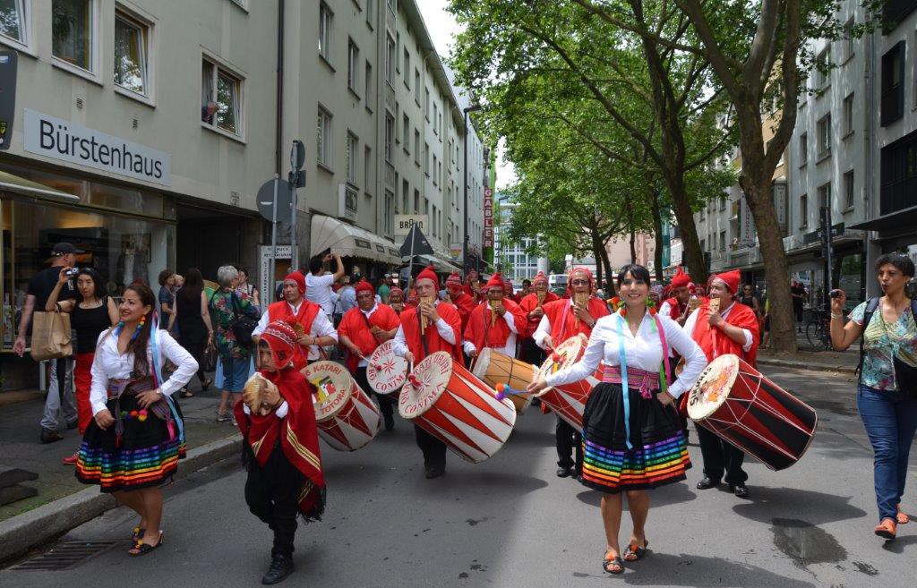 Frankfurt - 10. Parade der Kulturen - Kültürler Şöleni 25 Haziran 2016