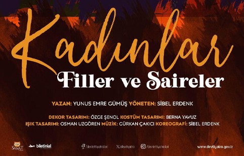 "Kadınlar, Filler ve Sairler" Frankfurt'ta sahnelendi
