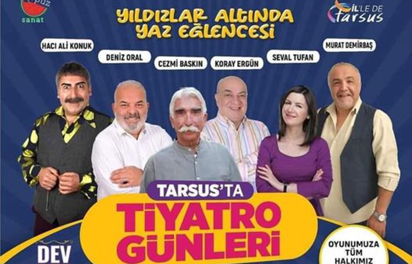 TARSUS'TA TİYATROYA T.C. MERSİN VALİLİĞİ'NDEN JET İDARİ SORUŞTURMA